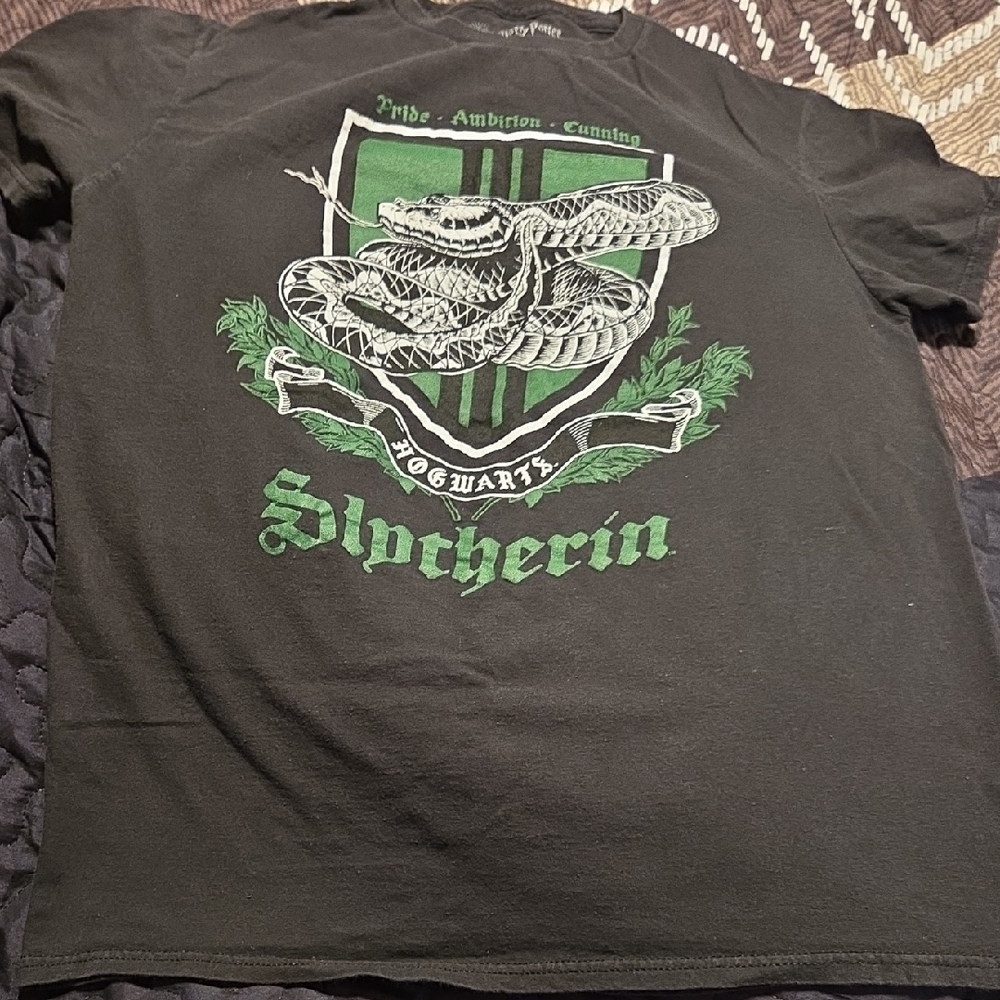 Warner Bros. Black and Green Slytherin Tee